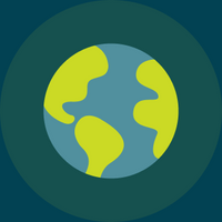 Globe, icon