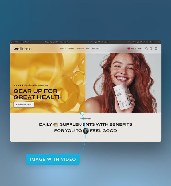 Image with Video